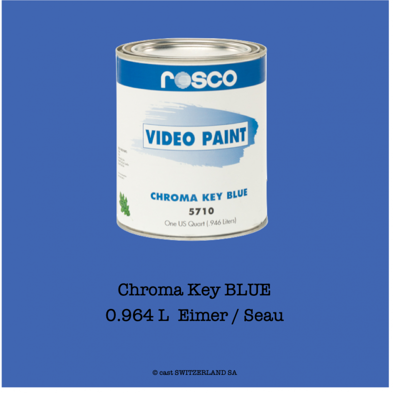 Chroma Key BLUE | 0,964 litre Seau