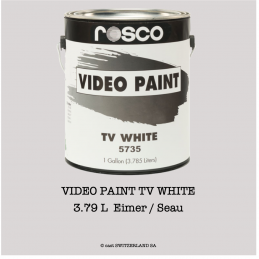 VIDEO PAINT TV WHITE | 3,79 Liter Eimer