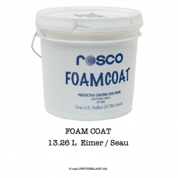 FOAM COAT | 13,26 litre Seau, blanc satiné