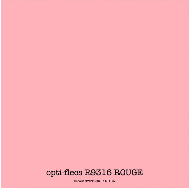 opti-flecs R9316 ROUGE Feuille 0.30 x 0.30m