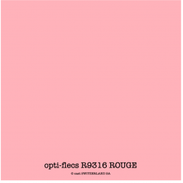 opti-flecs R9316 ROUGE Bogen 0.60 x 0.60m