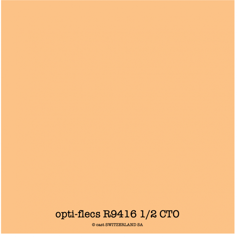 opti-flecs R9416 1/2 CTO Feuille 0.60 x 0.60m