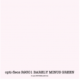 opti-flecs R9301 BARELY MINUS GREEN Feuille 0.30 x 0.30m
