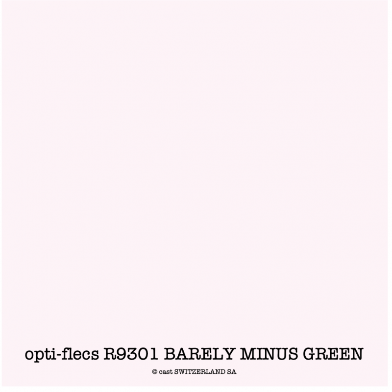 opti-flecs R9301 BARELY MINUS GREEN Feuille 0.60 x 0.60m