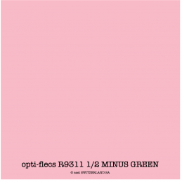opti-flecs R9311 1/2 MINUS GREEN Feuille 0.30 x 0.30m