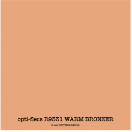 opti-flecs R9331 WARM BRONZER Bogen 0.30 x 0.30m