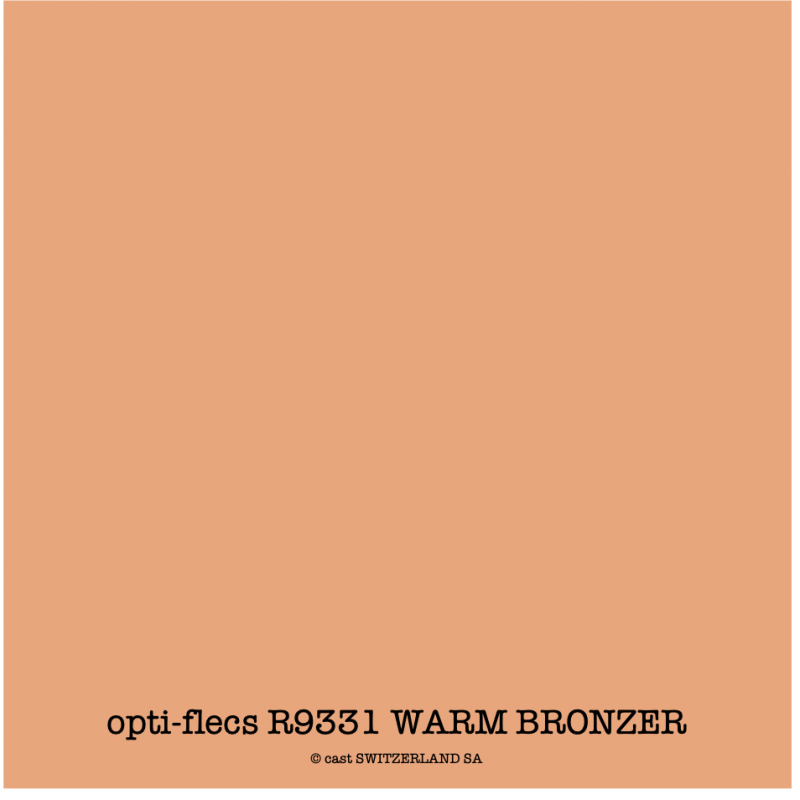 opti-flecs R9331 WARM BRONZER Feuille 0.30 x 0.30m