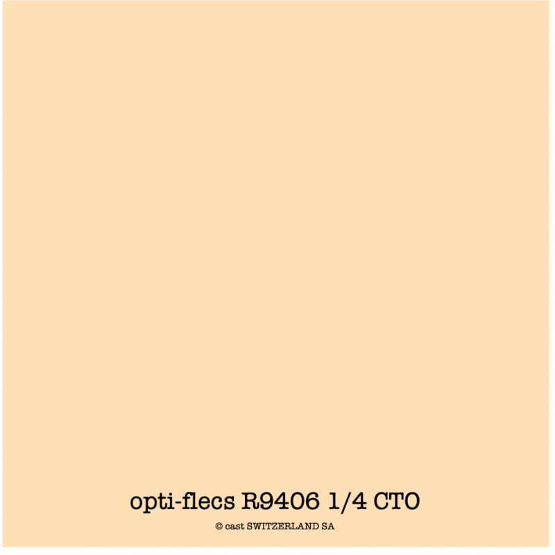 opti-flecs R9406 1/4 CTO Feuille 0.30 x 0.30m