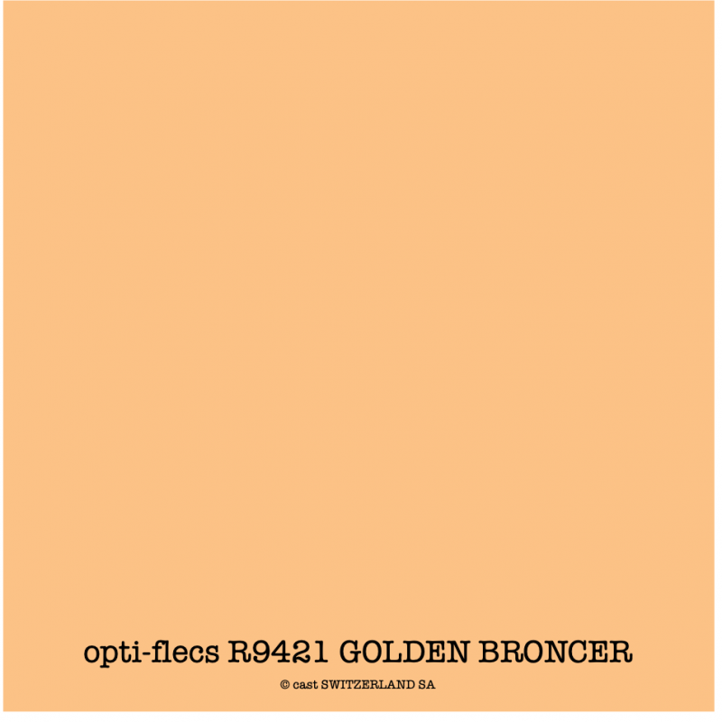 opti-flecs R9421 GOLDEN BRONCER Bogen 0.30 x 0.30m