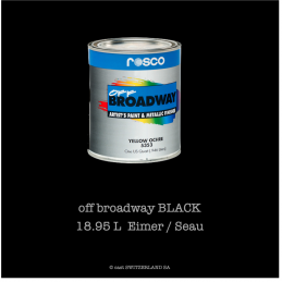 off broadway BLACK | 18,95 Liter Eimer