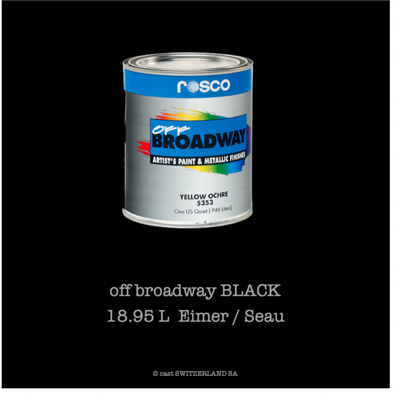 off broadway BLACK | 18,95 litre Seau