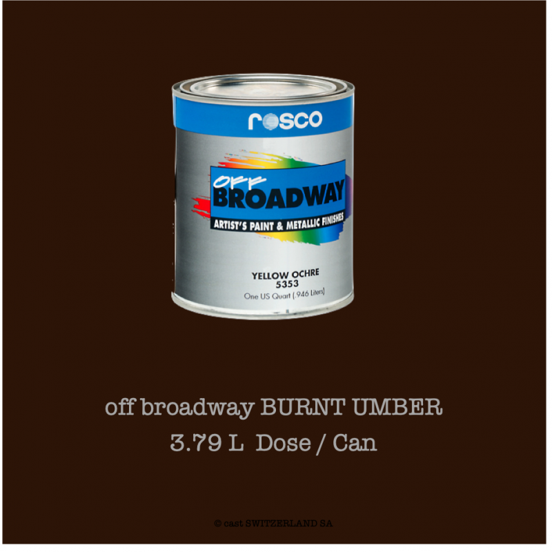 off broadway BURNT UMBER | 3,79 litre Can