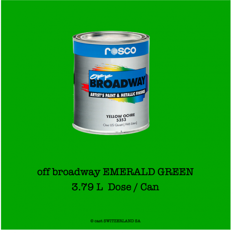 off broadway EMERALD GREEN | 3,79 litre Can