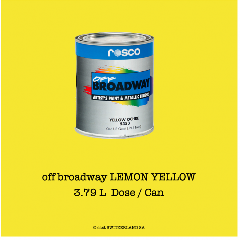 off broadway LEMON YELLOW | 3,79 Liter Dose