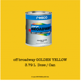 off broadway GOLDEN YELLOW | 3,79 litre Can