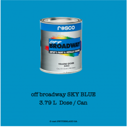off broadway SKY BLUE | 3,79 litre Can