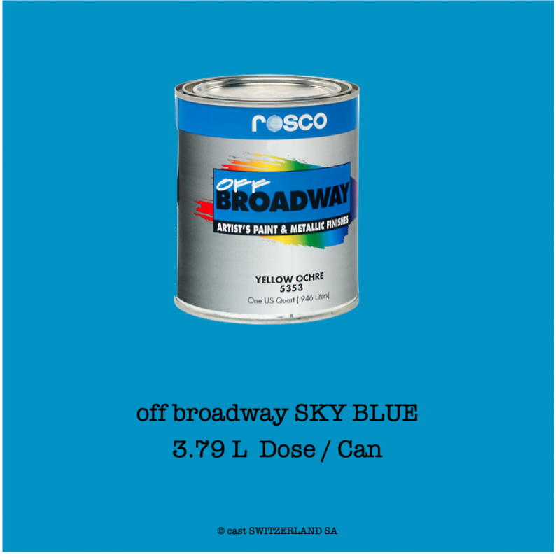 off broadway SKY BLUE | 3,79 litre Can