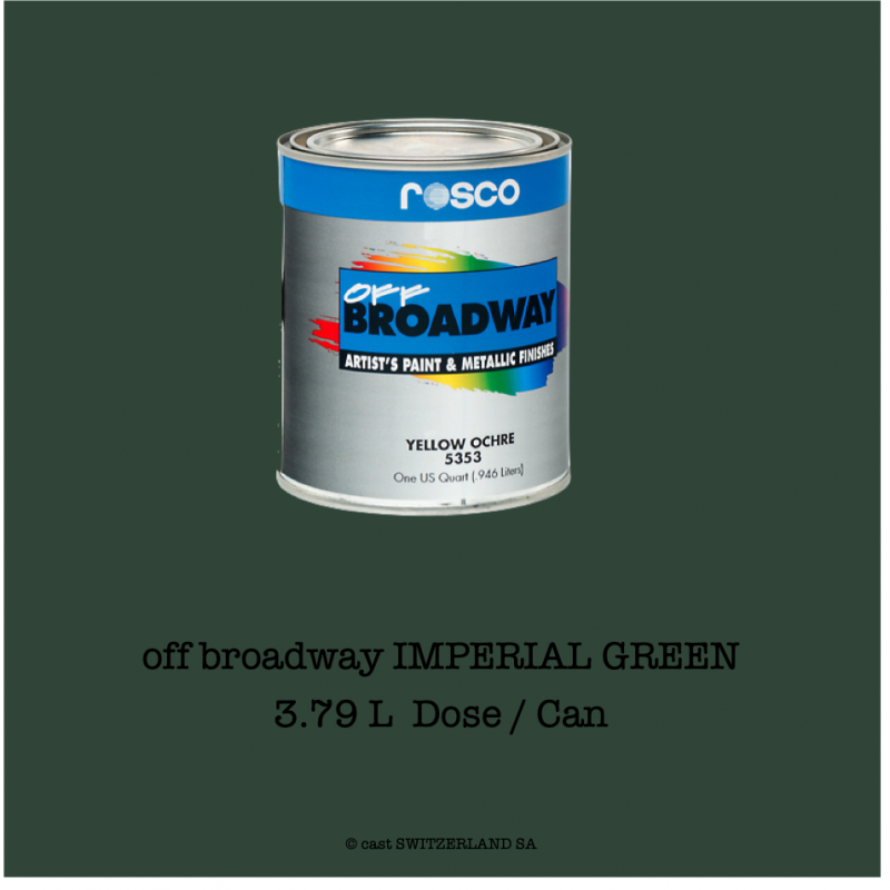 off broadway IMPERIAL GREEN | 3,79 litre Can