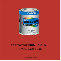 off broadway BRILLIANT RED | 3,79 Liter Dose