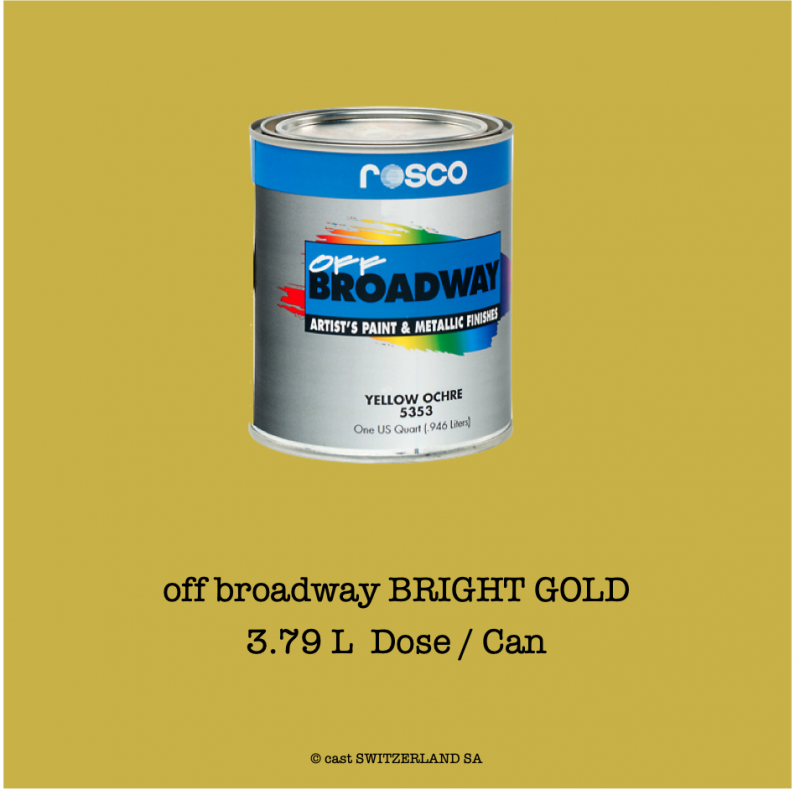 off broadway BRIGHT GOLD | 3,79 litre Can