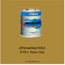 off broadway GOLD | 3,79 litre Can