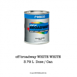 off broadway WHITE WHITE | 3,79 litre Can