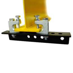 Girder Clamp mit Lindapters ( 75mm - 150mm) , 500kg | 75 - 150mm, schwarz