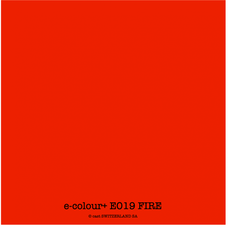 e-colour+ E019 FIRE Rouleau 1.22 x 7.62m