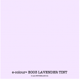 e-colour+ E003 LAVENDER TINT Rouleau 1.22 x 7.62m