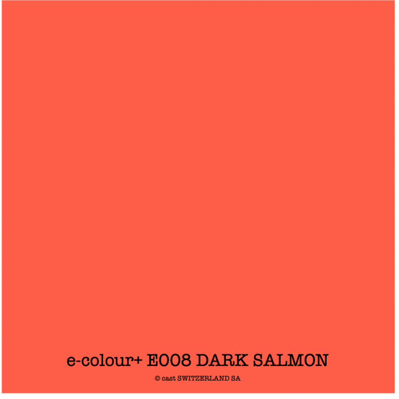 e-colour+ E008 DARK SALMON Bogen 1.22 x 0.50m