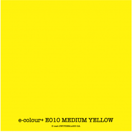 e-colour+ E010 MEDIUM YELLOW Rouleau 1.22 x 7.62m