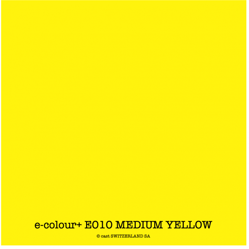e-colour+ E010 MEDIUM YELLOW Rolle 1.22 x 7.62m
