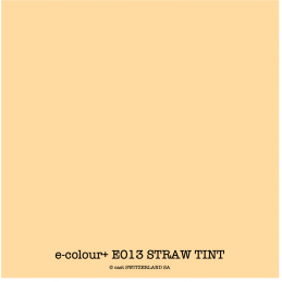 e-colour+ E013 STRAW TINT Rolle 1.22 x 7.62m