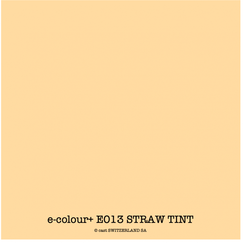 e-colour+ E013 STRAW TINT Rouleau 1.22 x 7.62m