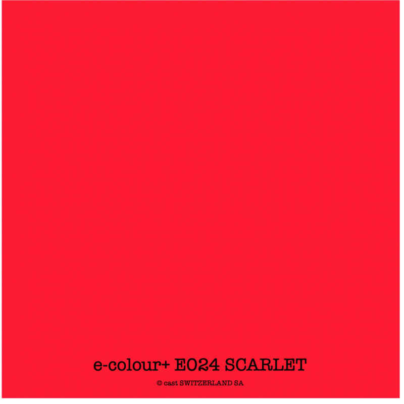 e-colour+ E024 SCARLET Bogen 1.22 x 0.50m