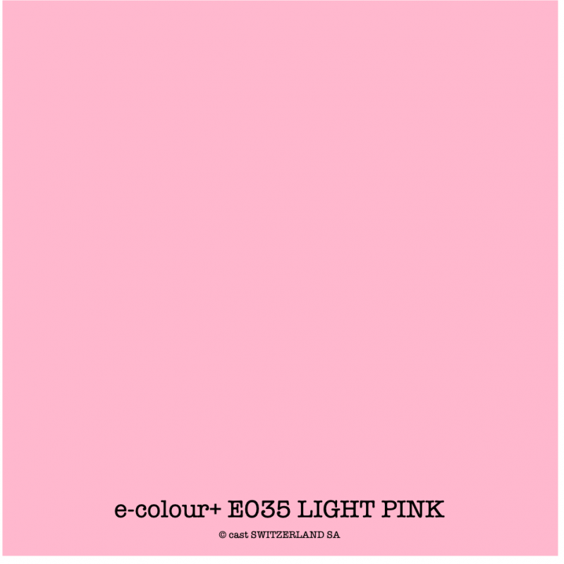 e-colour+ E035 LIGHT PINK Rouleau 1.22 x 7.62m