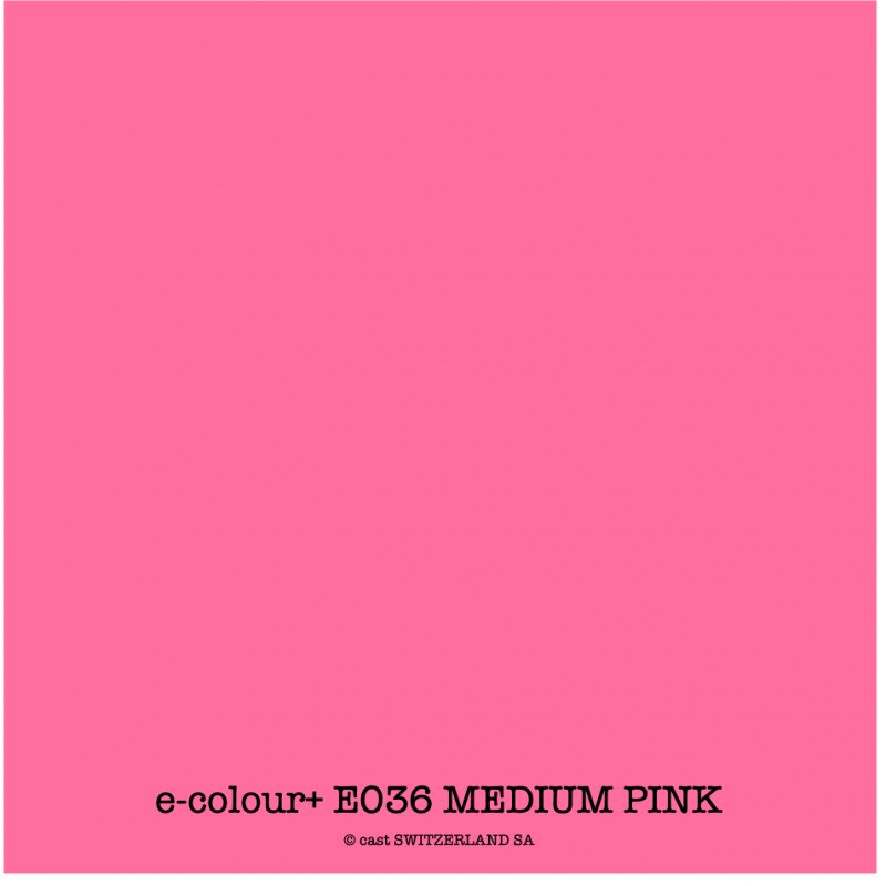 e-colour+ E036 MEDIUM PINK Rouleau 1.22 x 7.62m