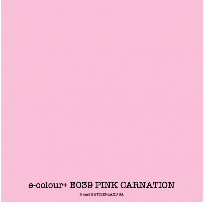 e-colour+ E039 PINK CARNATION Feuille 1.22 x 0.50m