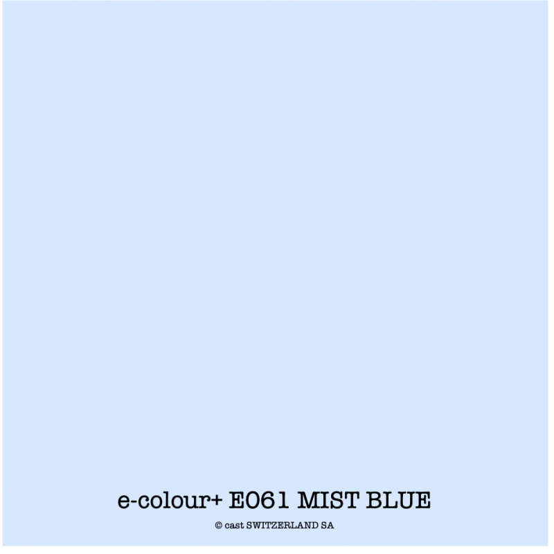 e-colour+ E061 MIST BLUE Rolle 1.22 x 7.62m