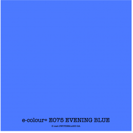e-colour+ E075 EVENING BLUE Rouleau 1.22 x 7.62m