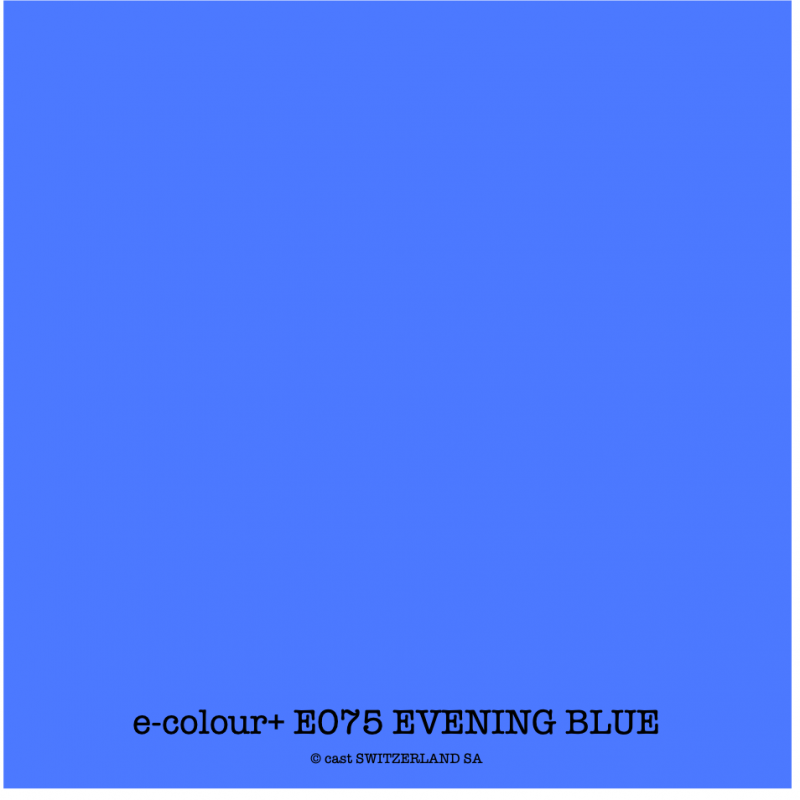 e-colour+ E075 EVENING BLUE Feuille 1.22 x 0.50m