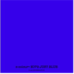 e-colour+ E079 JUST BLUE Rolle 1.22 x 7.62m