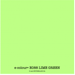 e-colour+ E088 LIME GREEN Bogen 1.22 x 0.50m