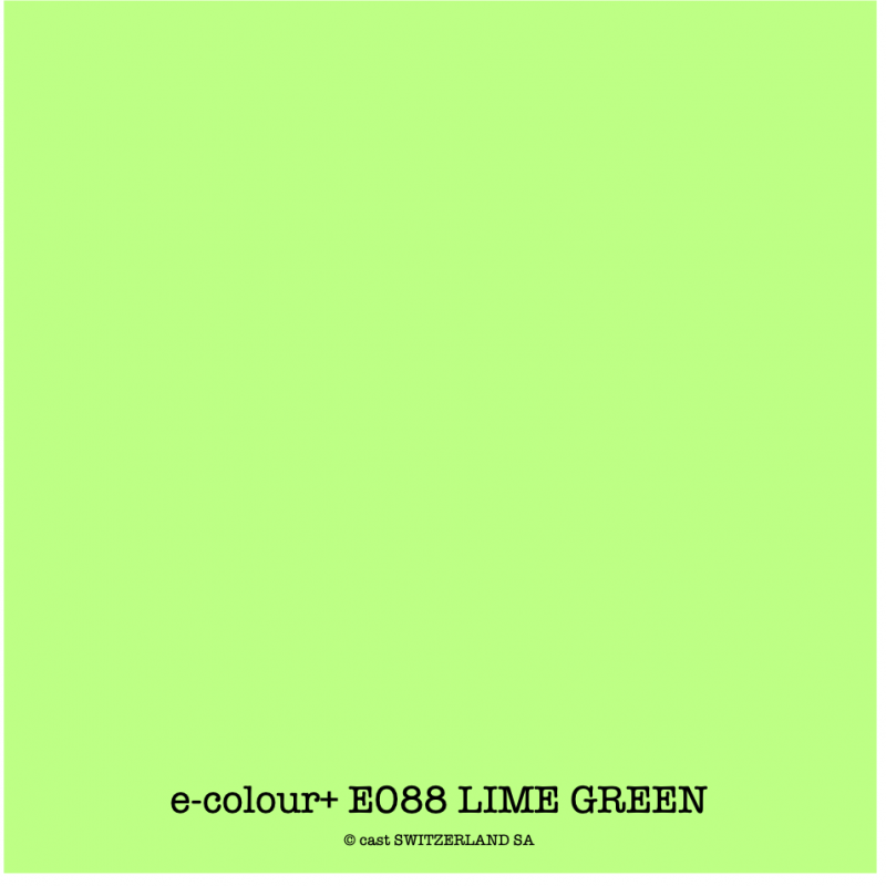 e-colour+ E088 LIME GREEN Bogen 1.22 x 0.50m