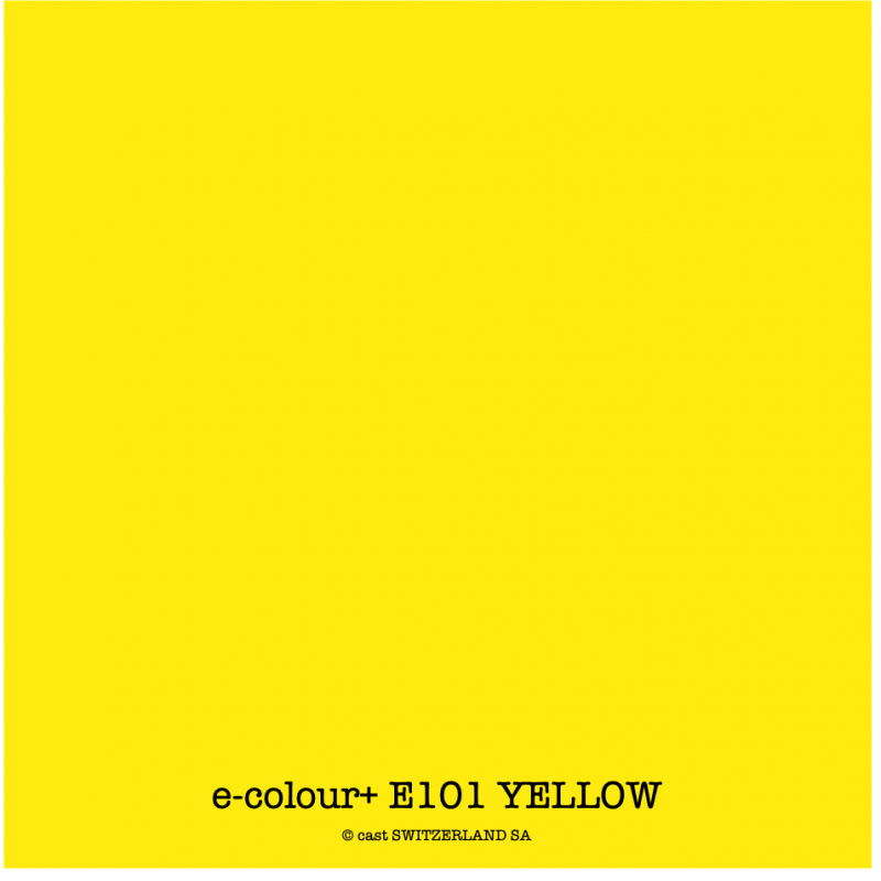 e-colour+ E101 YELLOW Rolle 1.22 x 7.62m