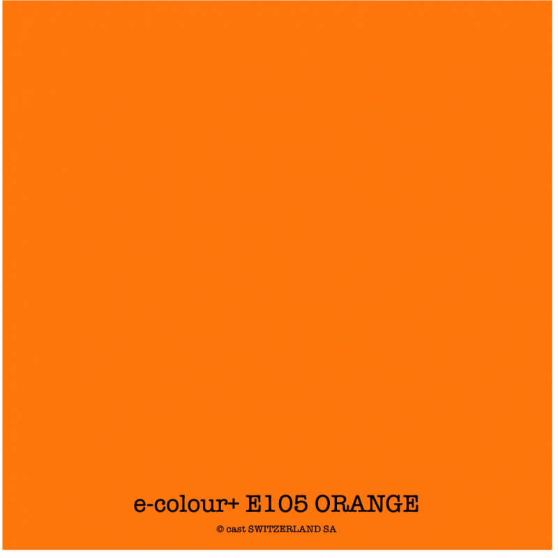 e-colour+ E105 ORANGE Rouleau 1.22 x 7.62m
