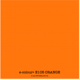 e-colour+ E105 ORANGE Feuille 1.22 x 0.50m