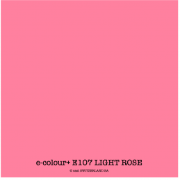 e-colour+ E107 LIGHT ROSE Rouleau 1.22 x 7.62m