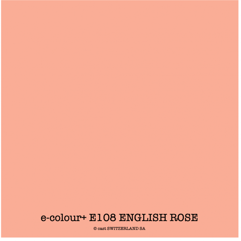 e-colour+ E108 ENGLISH ROSE Rouleau 1.22 x 7.62m