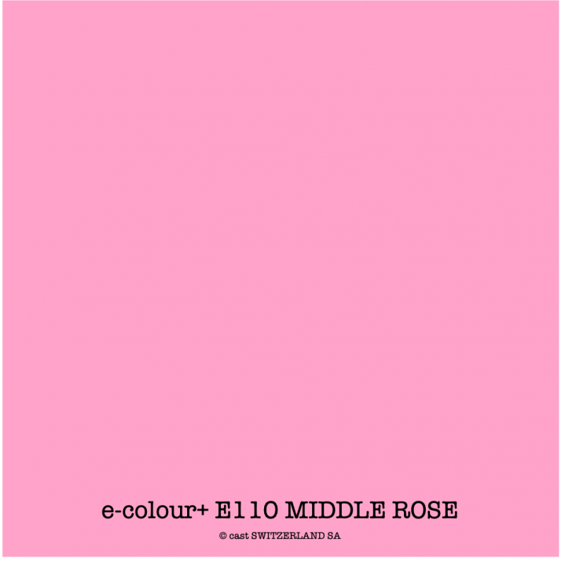 e-colour+ E110 MIDDLE ROSE Rouleau 1.22 x 7.62m